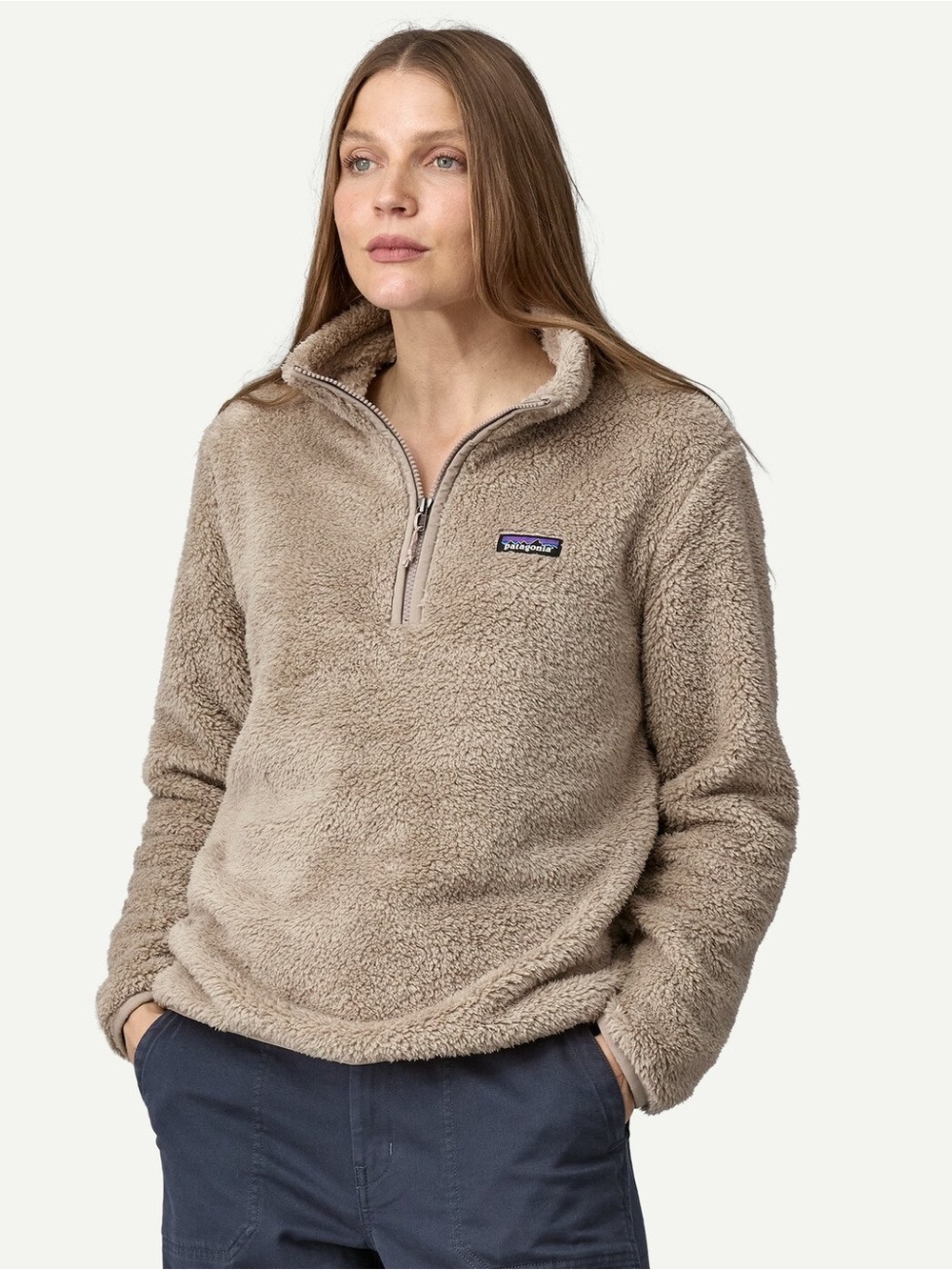 Patagonia Women's Los Gatos 1/4-Zip Fleece Drifter Gray